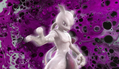 Флаг Powerful Mewtwo 2