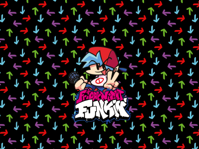 Принт Флаг Friday Night Funkin Arrows, Фото № 2 - FATLINE