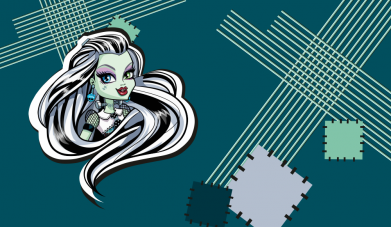 Флаг Your ghoulfriend Frankie 2