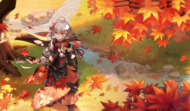 Флаг Kazuha Autumn 2