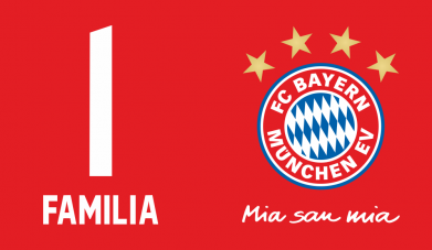 Прапор FC Bayern. Твоє прізвище, номер (англ.) 2