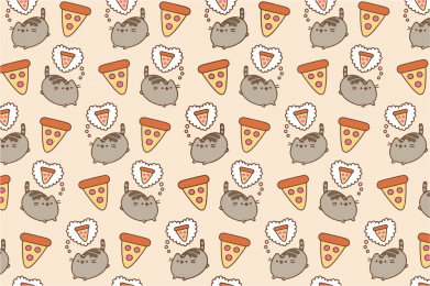 Флаг Pusheen Pizza Lover 2