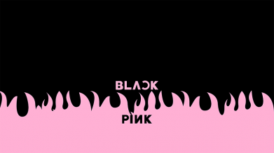 Принт Прапор Blackpink pink fire, Фото № 2 - FATLINE