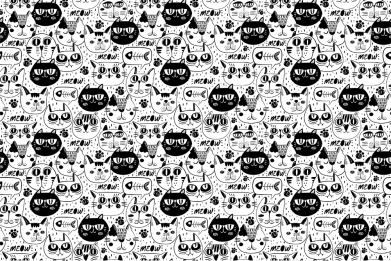 Флаг Коты паттерн 2