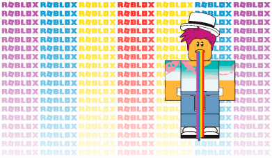 Прапор 3D Roblox Rainbow 2