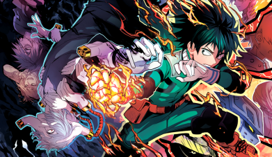 Флаг My hero academy Izuku Midoriya 2