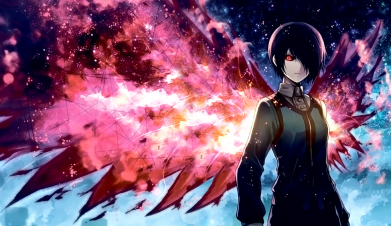 Прапор Touka Kirishima Tokyo Ghoul 2