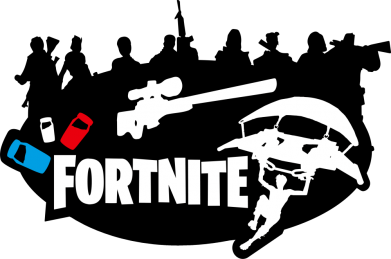 Женские трусы Fortnite logo and heroes 2