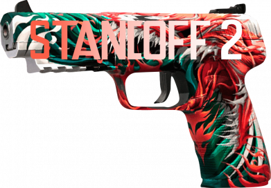 Принт Футболка премиум мужская FATLINE Standoff pistol, Фото № 2 - FATLINE