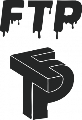 Шеврон круглый FTP logo 2