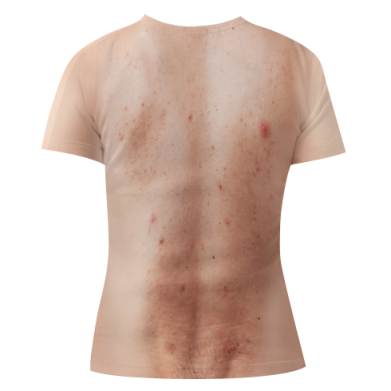 Жіноча 3D футболка Hairy T-shirt 2