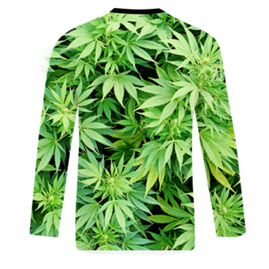 Мужской 3D лонгслив Ganja 2