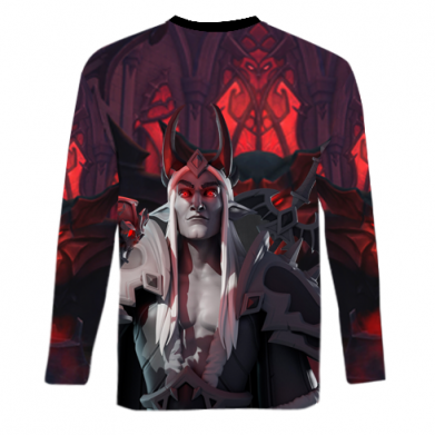 Принт Мужской 3D лонгслив Denathrius from Revendreth, Фото № 2 - FATLINE