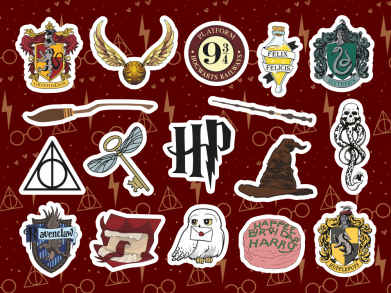 Harry Potter sticker pack