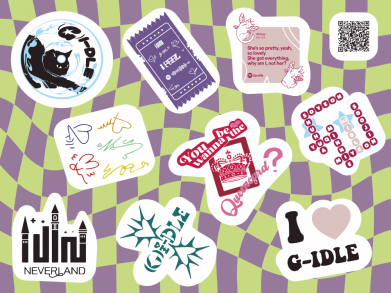 (G)-IDLE Стікерпак