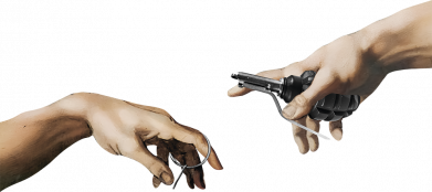 Сотворение Адама с Лимонкой