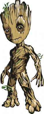 Принт Дитяча футболка Groot teen, Фото № 2 - FATLINE