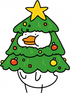 Шопер Гусь і ялинка. 2