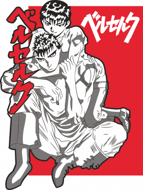 Мужская футболка Stedman Guts and Casca 2