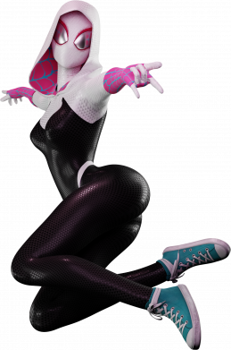 Принт Коврик для мыши Spider-Gwen, Фото № 2 - FATLINE