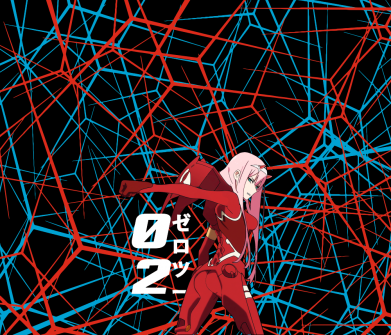 Принт Дитяча 3D шапка Darling In The Franxx Zero Two, Фото № 1 - FATLINE