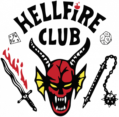 Чехол из раздела Очень странные дела Hellfire club для Apple iPhone 14 Plus 2