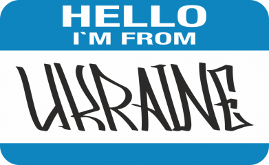 Hello I'm from Ukraine