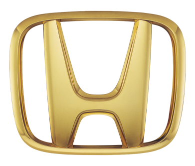 Принт Тельняшка с длинным рукавом Honda Gold Logo, Фото № 2 - FatLine