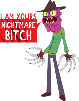 Кружка 320ml I am yours nightmare BITCH 2