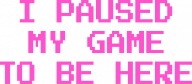 Женская футболка с V-образным вырезом I Paused My Game To Be Here 2
