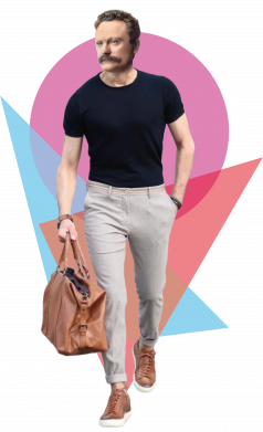 Мужская футболка Stedman Modern Иван Франко 2