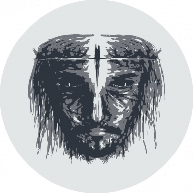 Принт Шеврон щит Jesus circle, Фото № 2 - FATLINE