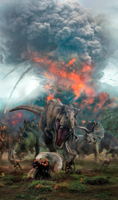 Флаг jurassic world 2