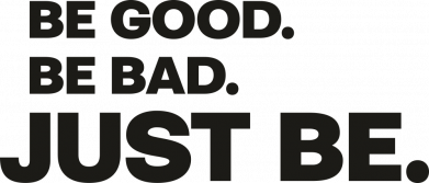 Тарелка Be good. Be bad. Just be. 2