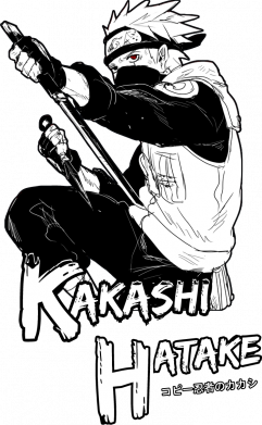 Принт Блокнот А5 Kakashi Hatake art, Фото № 2 - FATLINE