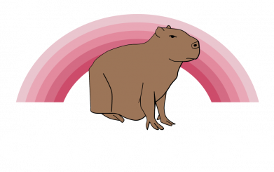 Жіноча футболка Be a capybara 2