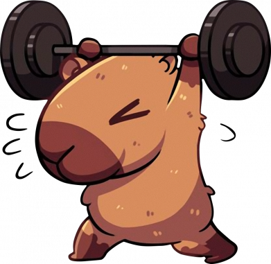 Чехол из раздела Капибара Gym capybara для Xiaomi Redmi Note 12 Pro 5G 2