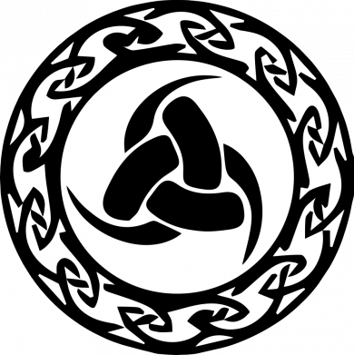Кружка 320ml Celtic knot circle 2