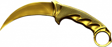 Принт Коврик для мыши Karambit Gold Standoff 2, Фото № 2 - FATLINE