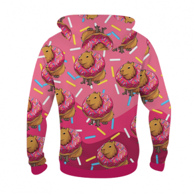 Дитяча 3D худі Солодка копібара 2