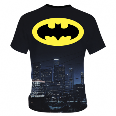 Принт Дитяча футболка 3D Among Us - Batman in the city, Фото № 2 - FATLINE