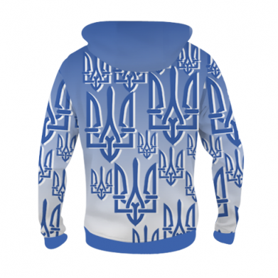 Дитяча 3D худі Паттерн з гербом 2