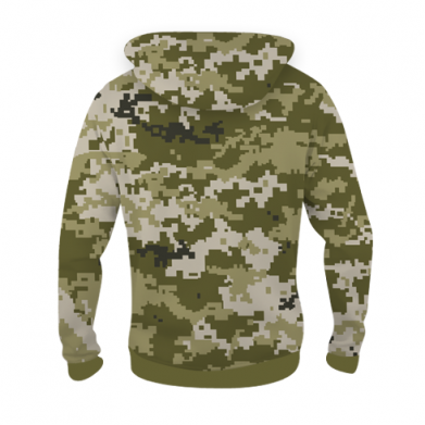 Дитяча 3D худі Камуфляж ЗСУ 2