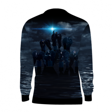 Детский 3D свитшот BTS Dark Angels 2