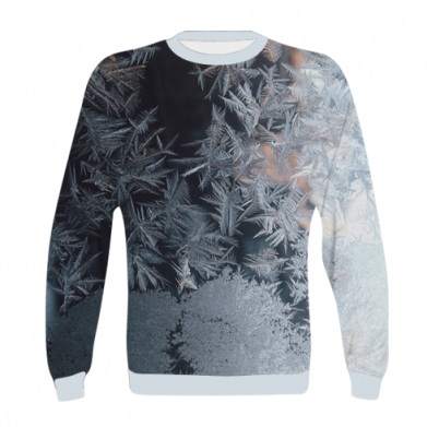 Принт Детский 3D свитшот Frosting pattern, Фото № 2 - FATLINE