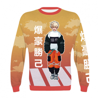 Принт Дитячий 3D світшот My Hero Academia - Katsugi Bakugo, Фото № 2 - FATLINE