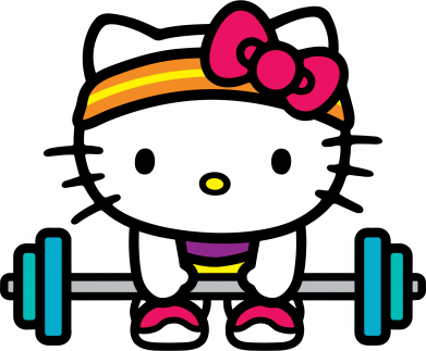 Кружка 320ml Kitty`s GYM 2