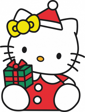 Кружка 320ml Kitty with present 2