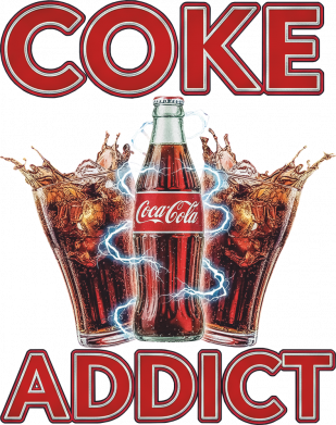 Бутылка для воды Veneto Coke Addict 2