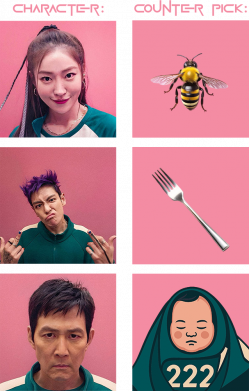 Шеврон щит Контрпік Гра у кальмара 2